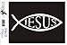 Autocollants/autocollant pour voiture – JDM la Cut – Jésus de poisson 210 x 70 mm