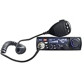 Technische Daten: Frequenz (LOV): 27 MHz · Funkgeräte-Besonderheiten: Rauschsperre-Regler (Squelch),Anschluss für Lautsprecher/Kopfhörer,Anschluss für Mikrofon,Automatische Rauschsperre,S-Meter · Kanäle (Funk): 80 FM / 40 AM,40 FM / 40 AM · Produkt-Art: CB-Funkgerät · Produktabmessung, Breite: 125 mm · Produktabmessung, Höhe: 40 mm · Produktabmessung, Tiefe: 168 mm · Sendeleistung: FM: 4 W,AM: 1 W,AM: 4 W · Übertragungsart: Analog Lieferumfang: Gerät mit 12 V Anschlusskabel,Mikrofon mit Tasten