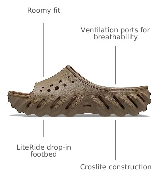 Image of Crocs Unisex Adult Echo Slide Sandals