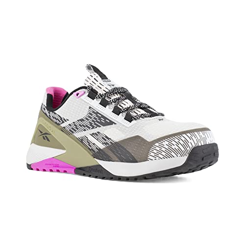 Reebok Work Women's Nano X1 Adventure Work Construction Shoe, Grey, 7.5 Wide #TOP3