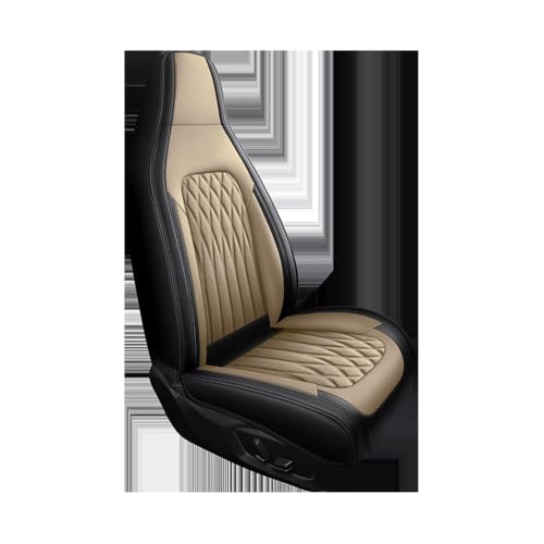 Housse de siège BMW F10 en cuir PU beige pour sublimer le style de votre auto