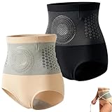 Generisch 4-in-1-Shorts zur Fettverbrennung, Thermogene Sculpting-Shorts, Partikel-Sculpting-Shorts zur Fettverbrennung, Körperformung mit hoher Taille, Straffung (XXL,#AB)