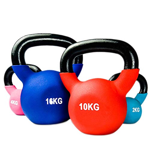 FANG Kettlebell 2kg/4kg/6kg/8kg/10kg/12kg/14kg/18kg/20kg Equipo De Entrenamiento De Gimnasio En Casa Fuerza Fitness...