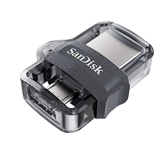 Image of SanDisk Ultra Dual 32Gb OTG Pen Drive Pack of 2 (Black, Gold), USB 3.0