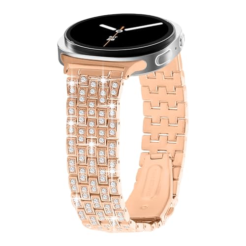 Alociaga Bing�o���h Samsung Galaxy Watch 8 40mm 44mm�Ή� ���f�B�[�X �W���G���[ �_�C�������h ���C���X�g�[�� �����p���^���o���h Galaxy �X�}�[�g�E�H�b�`�p