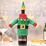 Perfektes Weihnachtsgeschenk für einen Weinliebhaber und ideal für die Weihnachtsdekoration von Weinflaschen. Es ist eine gute Wahl, um langweilige Weinanhänger und Weinetiketten zu ersetzen.