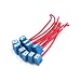 Produktbild sourcingmap® 10Stk Keramik H1 Scheinwerfer Nebelscheinwerfer Kabelbaum Steckdose 12 V-36 V DE de