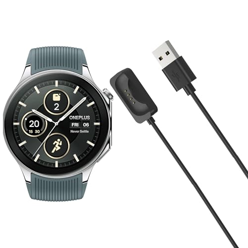 Cargador de repuesto para ONEPLUS Watch 2 base magnética contra desconexiones