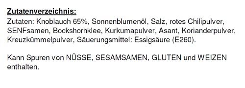 TRULY INDIAN Knoblauch Pickle, Madras - 6 x 200 g