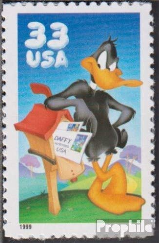Prophila CollectionU.S. 3114BA (complete.issue.) 1999 comic character- Daffy Duck (Stamps for collectors) comics