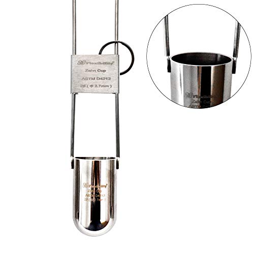Zahn Cup Dip Type Immersion Viscosity 2 Cup Stainless Steel