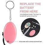 Safe Sound Personal Alarm, 12 Packs 140DB Personal Security Alarm Keychain with LED Lights, Emergency Safety Alarm for Women, Men, Children, Elderly - Image 5