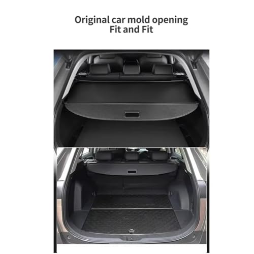 Rejilla retráctil maletero Chery Tiggo 5X Pro 4 divisor persiana de carga 5