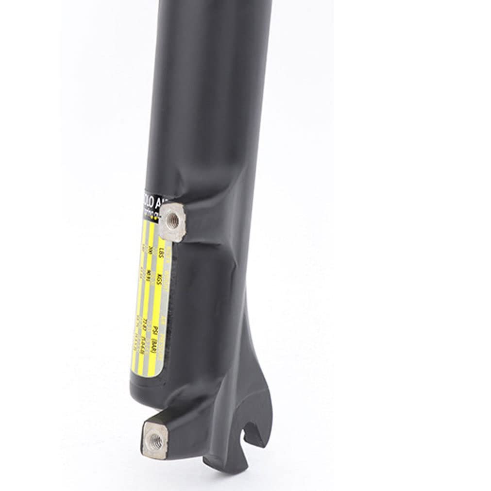 26/27.5/29 MTB Zawieszenie Widelec Podróżny 120 mm Powietrze 28,6 mm Prosta Rura QR 9 mm Blokada Korony XC Rower Górski Przednie Widelce Hamulec Tarczowy (Kolor: Czarny 29'')