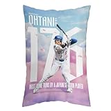 抱き枕カバー 大谷翔平 野球 (10)枕カバー 女性スター等身大枕 両面プリント おしゃれ 家庭用 車用 四季対応 ロング枕 寝具 柔らかく快適 通気性20"x30"(50x76cm)