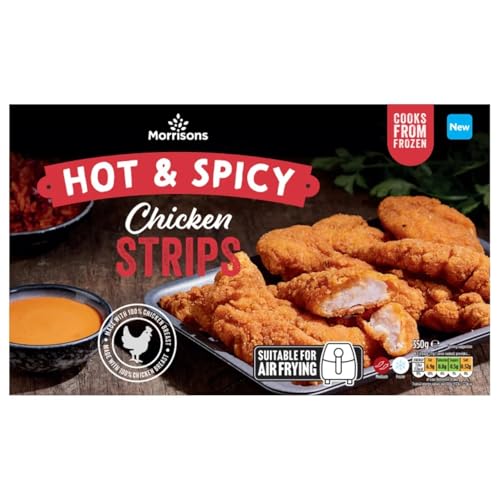 Morrisons Hot & Spicy Chicken Strips 350g