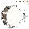 Ktaxon 14 x 5.5 inches Snare Drum Set, Marching Snare Drum Kit for Students Beginners, Comes with Stand Sticks, Key, Bag, Mute Pad and Adjustable Straps (Wood Color) #2