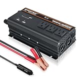EFFORTWAY 1000 watt Power Inverter for Vehicles 12V to 110V/120V Converter 2000...
