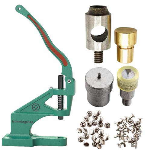 Rivets tubulaires 10 mm et presse manuelle pour réparer définitivement les ceintures cassées