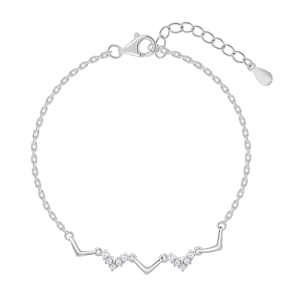 giva 925 Silver Meandering Bracelet, Adjustable | Gifts for Women and Girls | With Certificate of Authenticity and 925 Stamp | 6 Months Warranty*-picture-37