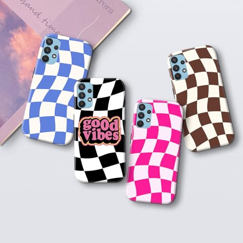Image of COLORflow Back Cover Compatible with Samsung Galaxy A52 4G / 5G / A52S 5G | Chess Checkered Customized | Glossy Armoured Bumper with Camera Protection Back Cover