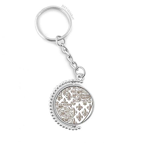 Porte-clés lion baroque pour sublimer vos clés de maison et votre sac à main