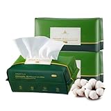 [AMORTALS] 70 枚x3個 クレンジングタオル OEKO-TEX 認証 フェイスタオル 使い捨て コットン 万能 化粧落とし専用 洗顔タオル 敏感肌対応 (標準サイズ, 個, 3.0)