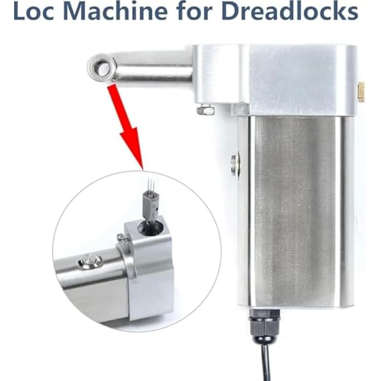 Instant Dreadlock Machine, Automatic Dreadlock Machine, Handheld Portable Dreadlock Maker, Easy DIY Dreadlocks Braiding Hair Extensions
