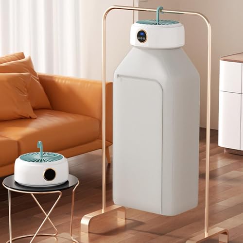 Portable Clothes Dryer, Small Dryer Machine, Electric Clothes Dryer with Remote Dryer&Bag, Mini Laundry Dryers, Suitable for Underwear, Baby Clothes, Light Clothes