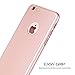 iPhone 6/6S Case, KAMII [Ultra Thin] Hybrid Pc Board with Metallic Luster Coverage Protection 360 Degree All-round Protection Hard Slim Case for iPhone 6/6S 4.7 inch (Rose Golden)