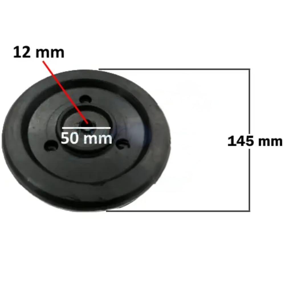FSR Kit 4 TAMPONS en caoutchouc 145 mm pour pont élévateur auto OMCN RAVAGLIOLI Sirio Space Roger Blocs élévateur