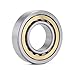 XIKE 1 Pcs NU207M Cylindrical Roller Bearings 35x72x17mm, Fits DIY/Motor/Turbines/Compressors/Reducer/Gearbox, Industrial/Agricultural/Engineering/Garden Machinery.