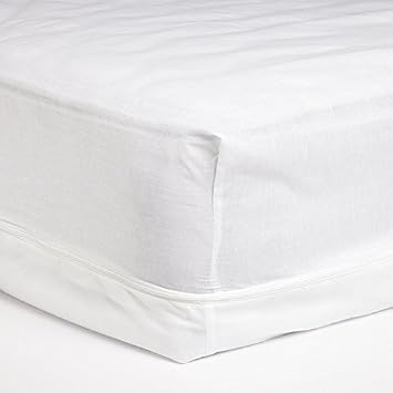 Elegant Comfort 100% Waterproof Zippered Polyester Fiber Mattress Cover/Protector%100 Satisfaction & Money Back GUARENTEE, Full