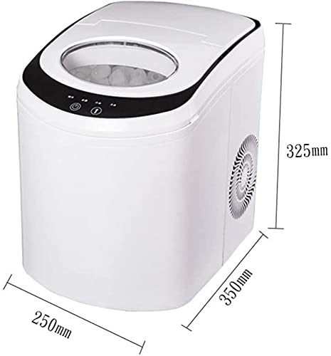 Fabricadora de hielo portátil y compacta para mostrador, produce 15 kg/24 h, ideal para bares, cafeterías y fiestas miniatura 7