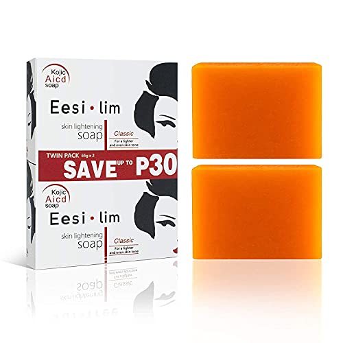 Kojic Acid Soap for Face & Body - All Natural Kojic Acid soap Kojic Face Soap for Even Tone, 2Bars Per Pack,65g