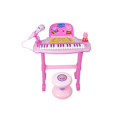 Preisvergleich Produktbild GRTVF Kinder Mini E-Piano Kindermusik E-Learning Klavierspielzeug Multifunktionstastatur Klavierhocker Mikrofon for 3-12 Jahre und älter