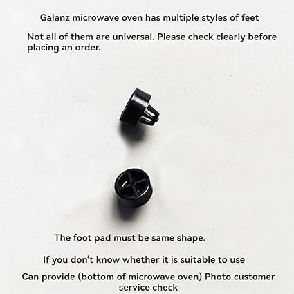 Fit for Haier Microwave Oven Foot Pad Base Rubber Leg Fixed Support