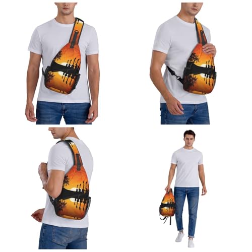 Bolso Bandolera Unisex para Viaje y Senderismo miniatura 6