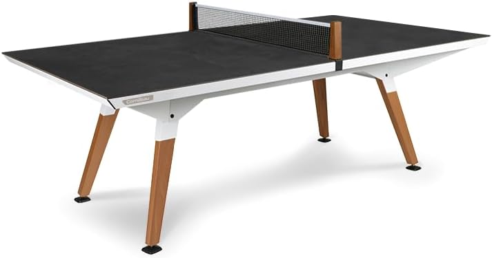 CORNILLEAU - Origin Outdoor Table Medium - Design Ping-Pong Table - Made in France - Convertible - White