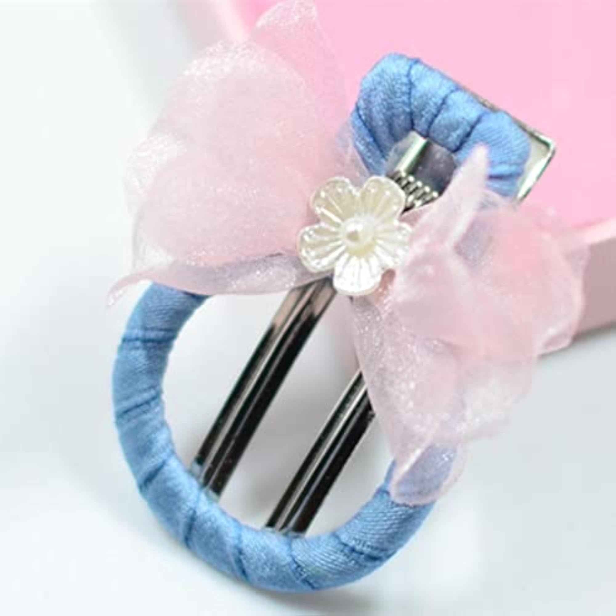 Multicolor Plum Blossom Shape DIY Hair Accessory, 100 Pieces