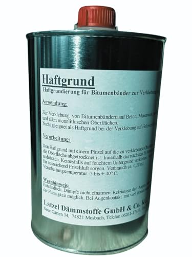 Latzel Dämmstoffe Universal Haftgrund 1 l für Bitumenbänder