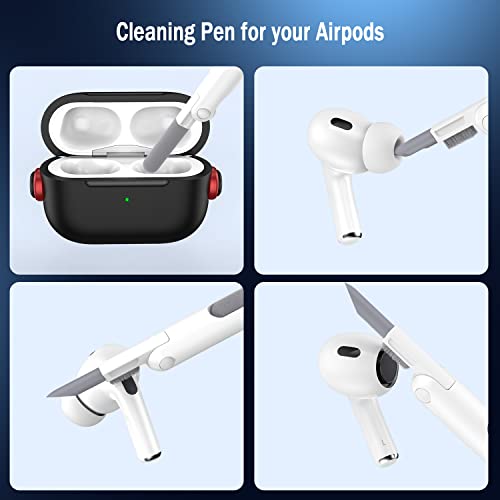 image for R-fun Airpods Pro Case (2nd/1st Gen,2023/2022/2019) with Secure Lock &