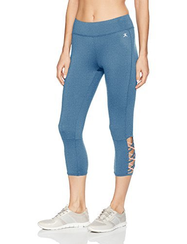 Danskin Women's Lattice Capri Legging