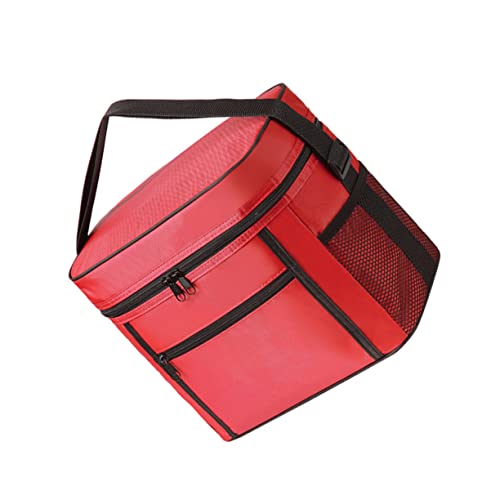 UTHCLO 1pieza Bolsa De Almuerzo Térmica Aislante Para Picnic y Trabajo Bolsa De Comida De Oxford Diseño y Portátil Para Alimentos y Bebidas