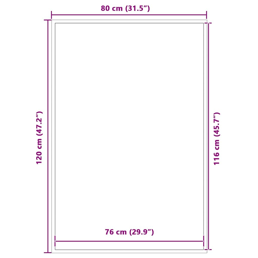 vidaXL Zerbino Blu 60x150 cm, Tappetino, Tappetino di Benvenuto