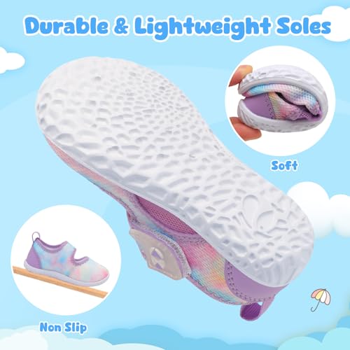 Image of Centipede Demon Toddler Water Shoes Boys Girls Swim Aqua Socks Barefoot Kids Water Sandals Quick Dry Breathable Lightweight for Beach Pool Waterpark