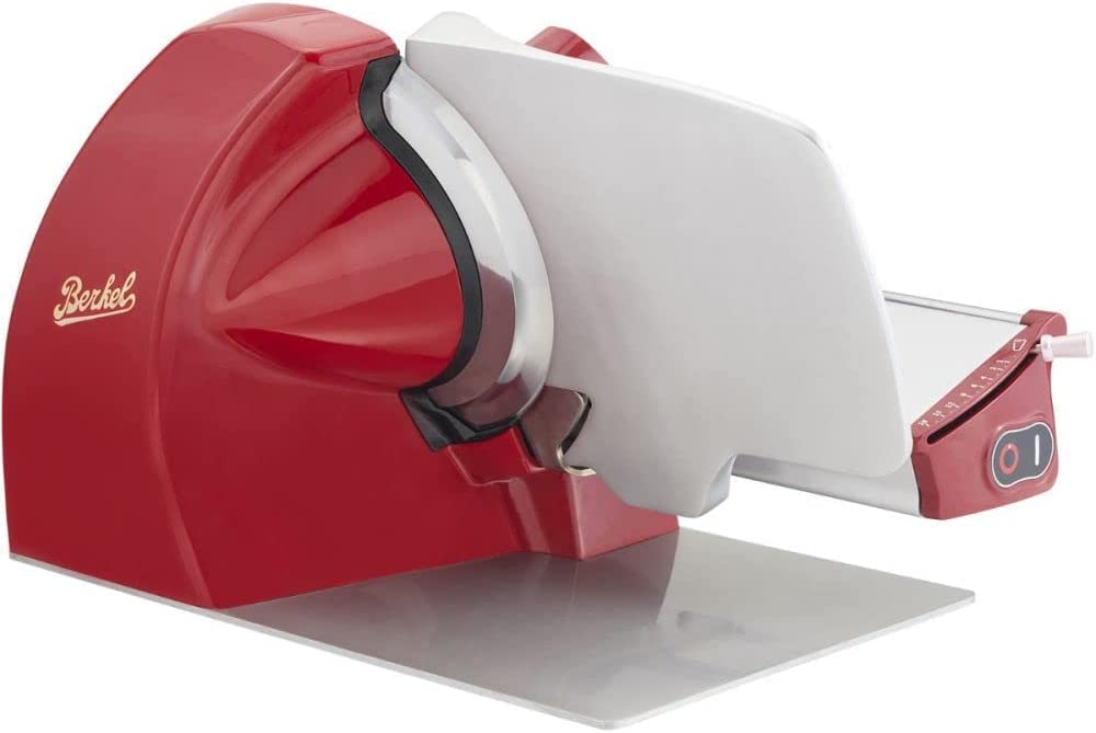 BERKEL - Affettatrice Domestica Home Line 250 PLUS - Rosso + Rimuovi Lama e Cover Omaggio!