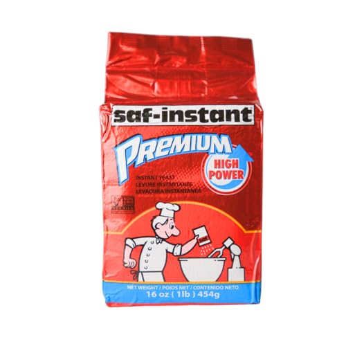 SAF Instant Premium Yeast 16 Oz, (Single Pack)