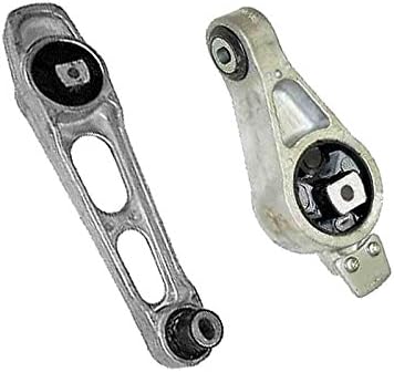 K0632 Compatible with Fits 2000-2005 Dodge Neon 2.0L Front Right Lower & Upper Motor Mount 2PCS : A2949, A2948