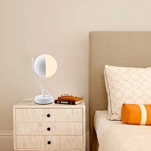 Lampe de bureau et chevet LED multicolore avec télécommande pour salon